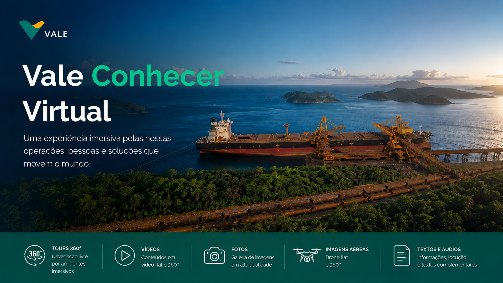 Plataforma de visitas virtuais Vale